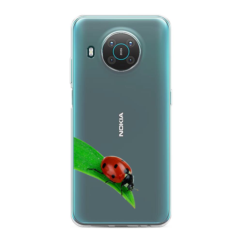 

Чехол Awog на Nokia X10 / Нокиа X10 "На счастье", Белый;красный;зеленый, 124750-1