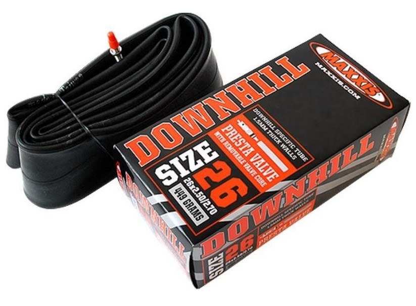 

Велосипедная камера Maxxis Downhill Fvsep 24", 2,5"-2,7", Черный, Downhill Fvsep