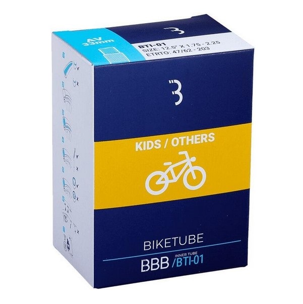 

Велосипедная камера Bbb Biketube Bti-21 20", 1,75"-2,35", Biketube Bti-21