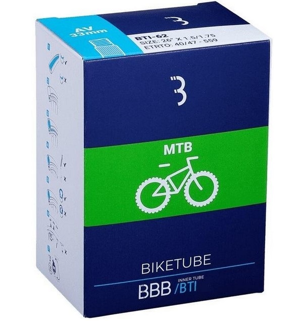 Велосипедная камера Bbb Biketube Bti-68 27,5