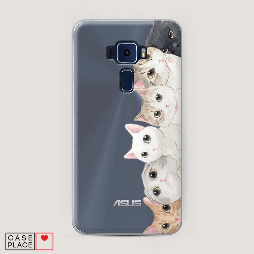 

Чехол Awog "Котики" для Asus Zenfone 3 ZE552KL