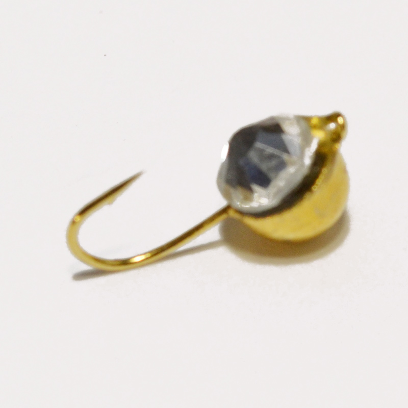 

Мормышка Shark Gold полусфера ушко кристалл Swarovski 1.0гр. 8236-050-614, 00-00030955