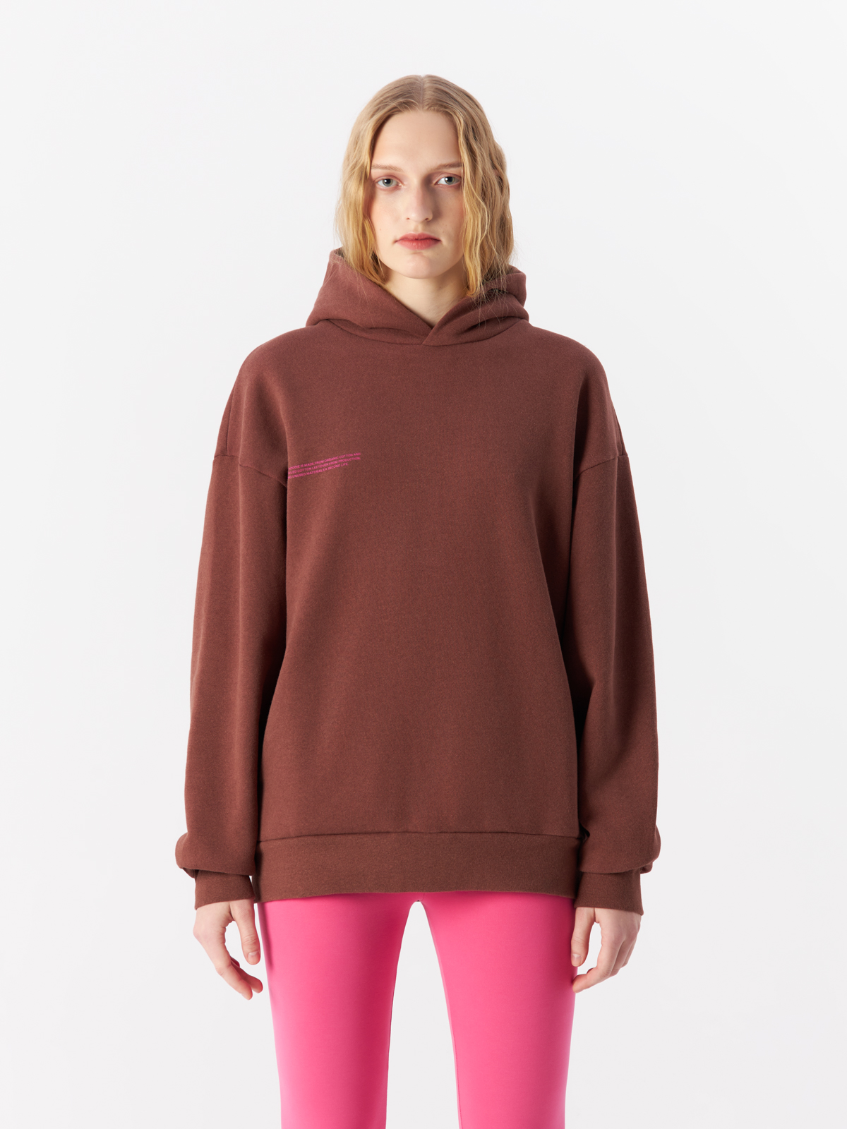 

Худи унисекс PANGAIA коричневое S, Коричневый, 360 Hoodie