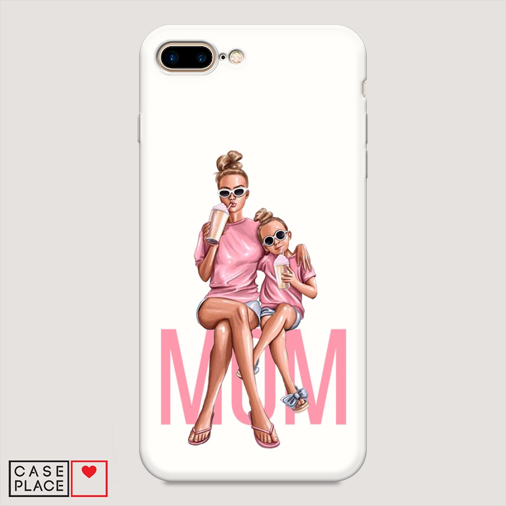 

Чехол Awog на Apple iPhone 8 Plus / Айфон 8 Plus "Lovely mom", Разноцветный, 10957-1