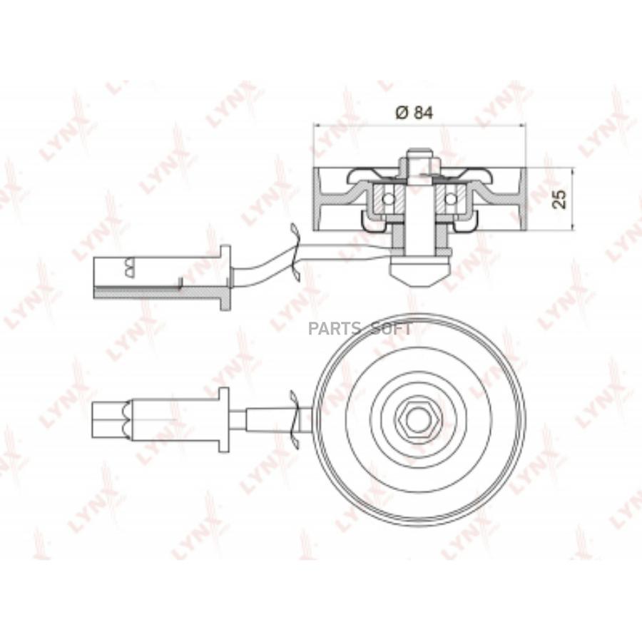 

Ролик руч.ремня NISSAN MAXIMA 94-02 / MURANO 04-07 / TEANA 03=>