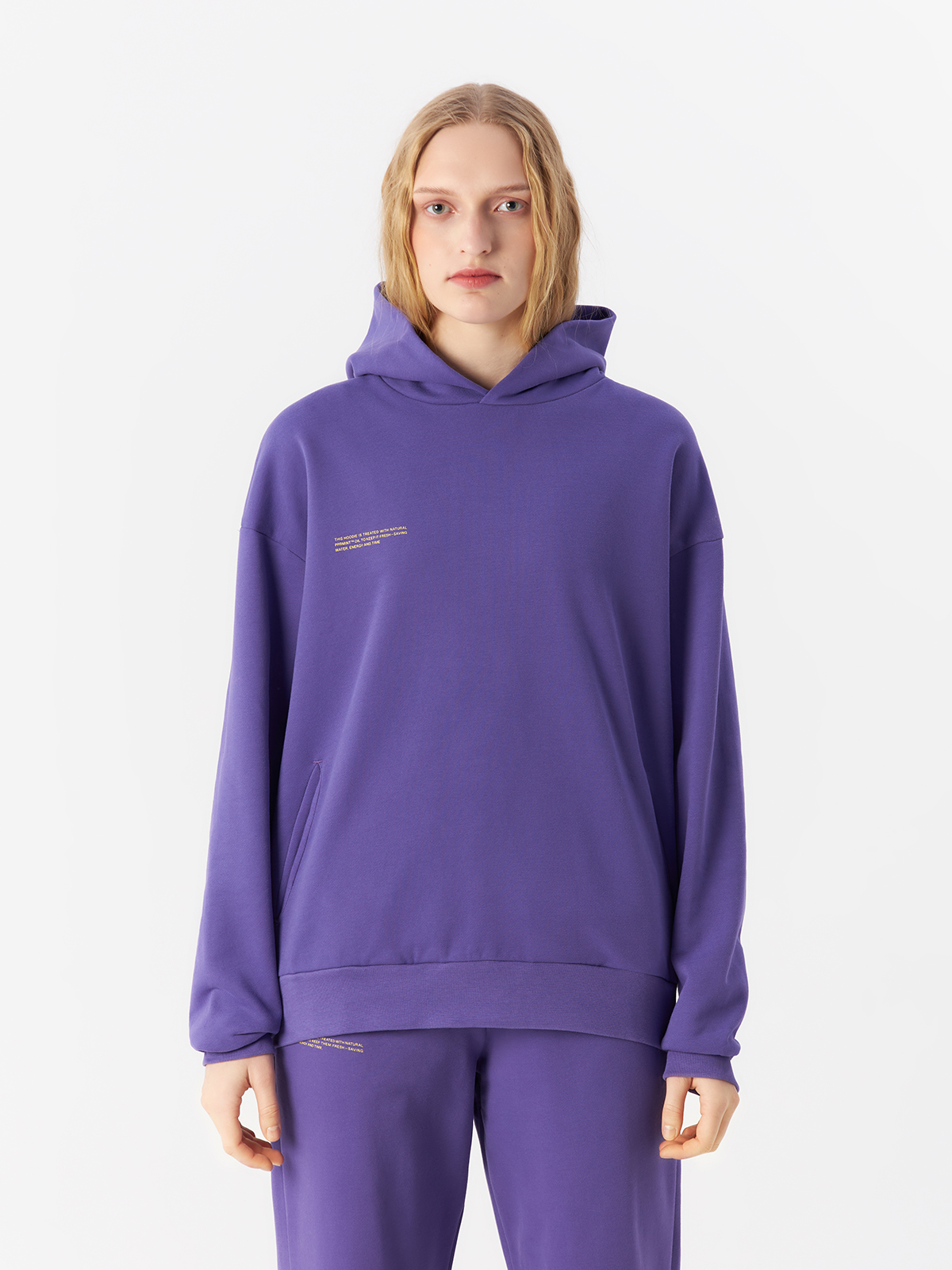 

Худи унисекс PANGAIA фиолетовое L, Фиолетовый, Tropical Hoodie