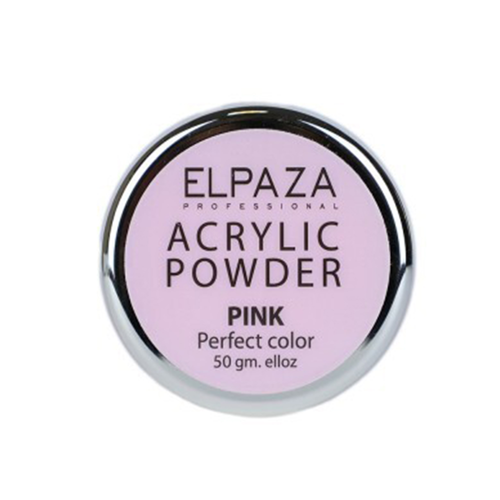 Акриловая пудра Elpaza Acrylic Powder Pink 50gm гидроизоляция акриловая жидкая резина 3 кг серый