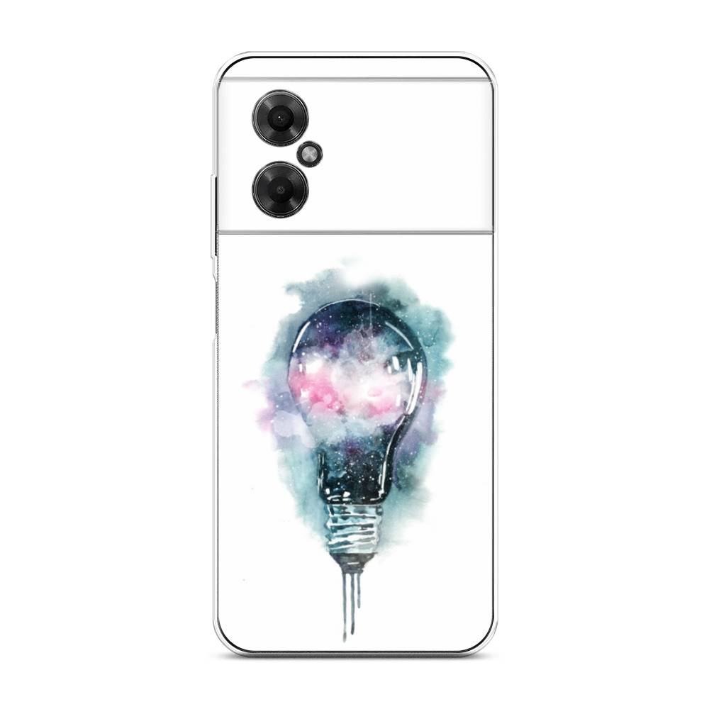 

Чехол на Xiaomi Poco M4 5G "Волшебная лампа", Белый;серый, 316550-4