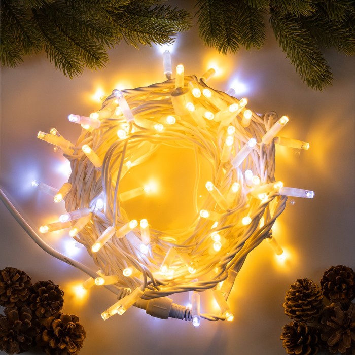 

Гирлянда Luazon Lighting 10 м теплый белый