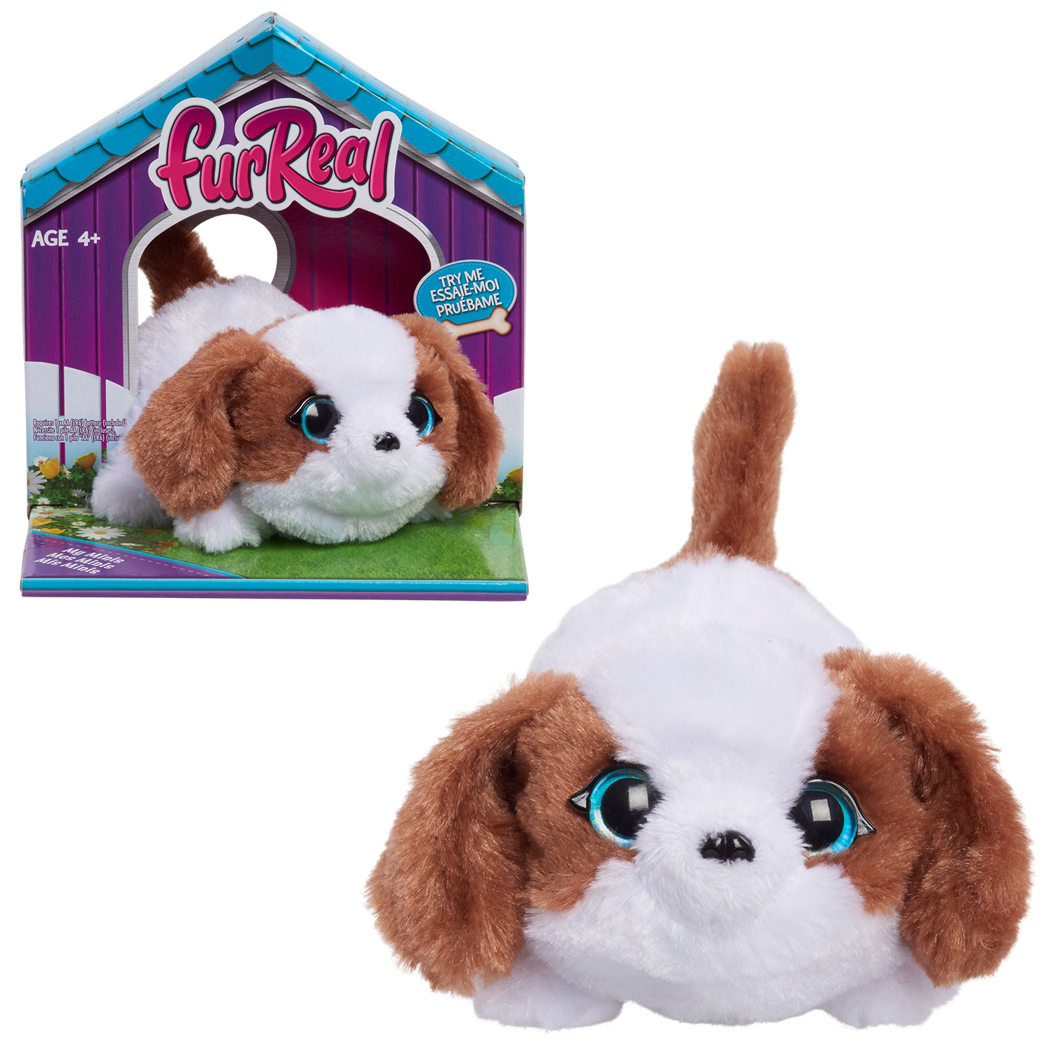 Интерактивная игрушка Furreal Friends Мини-собака 11 см 3859₽