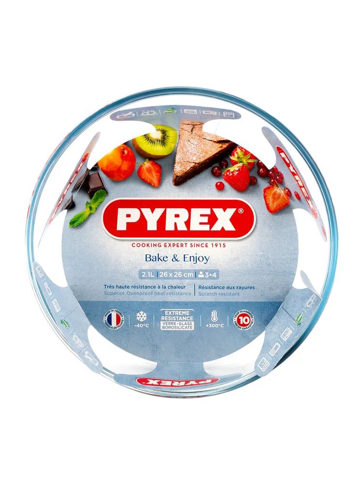 

Форма для пирога BAKE&ENJOY 26см, Прозрачный