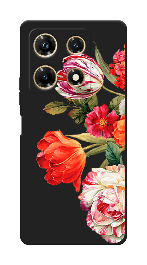 

Чехол Awog на Infinix Note 30 Pro "Весенний букет", Красный;розовый;зеленый, 3104552-1