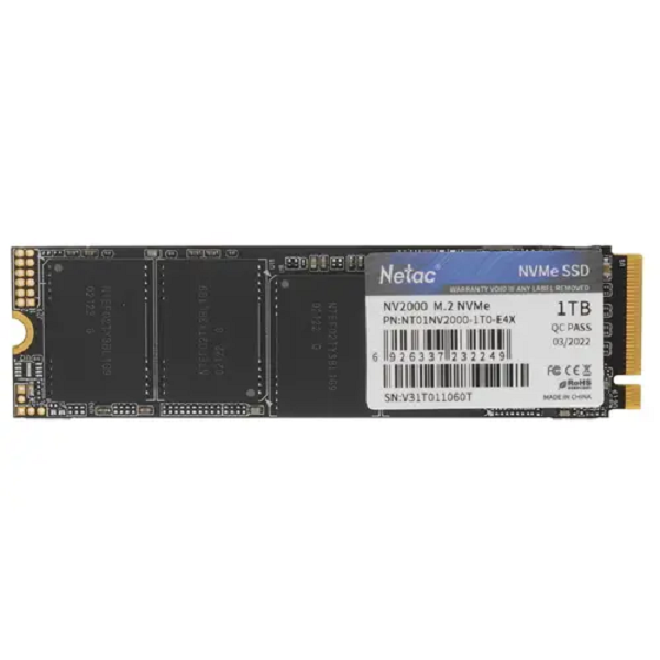 SSD накопитель Netac NG950E M.2 2280 1 ТБ (SSD1024GBNG950E)