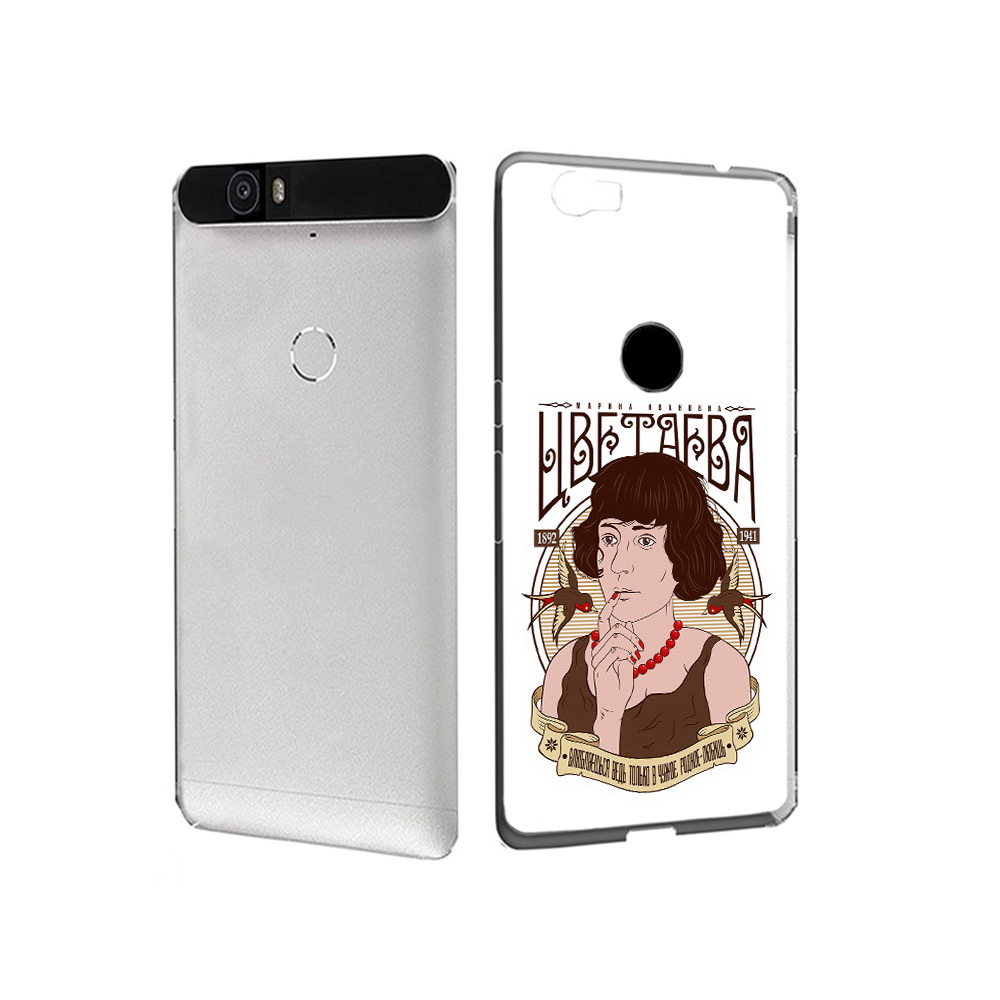 

Чехол MyPads Tocco для Huawei Nexus 6P Цветаева (PT17717.24.197), Прозрачный, Tocco