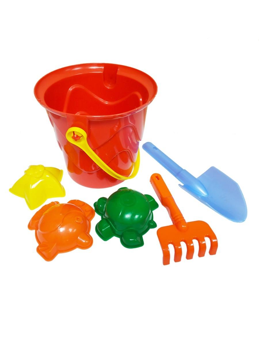 

Игрушки для песочницы Green Plast 5 предметов