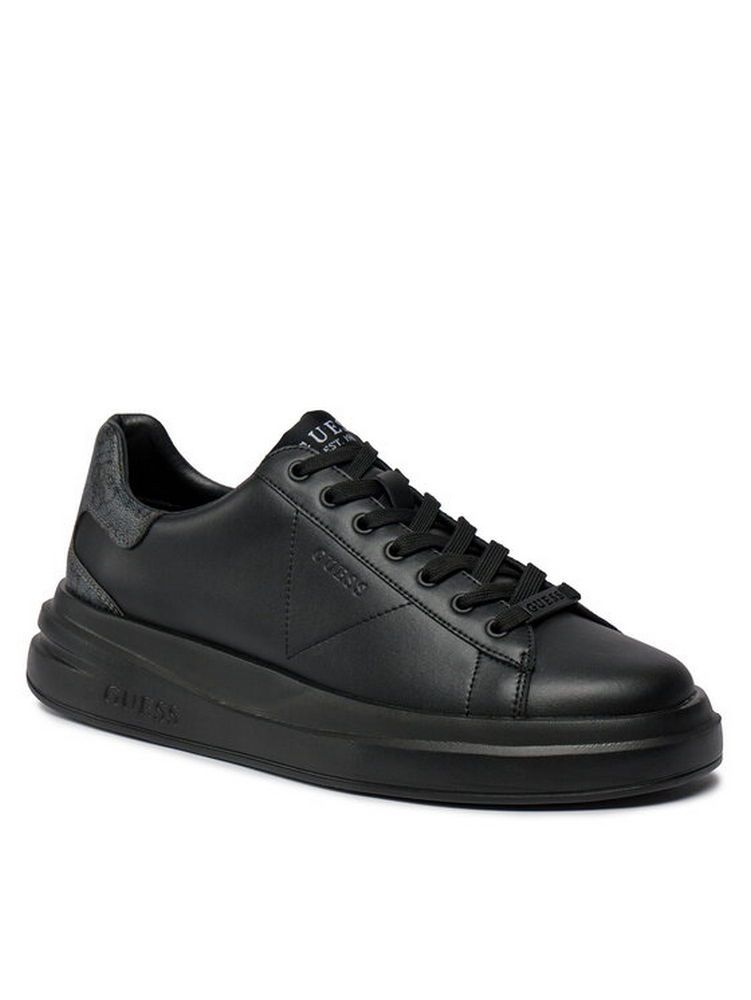 

Кеды мужские Guess Elba FMPVIB LEA12 черные 44 EU, Черный, Elba FMPVIB LEA12