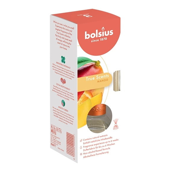 фото Аромадиффузор bolsius true scents манго 45 мл