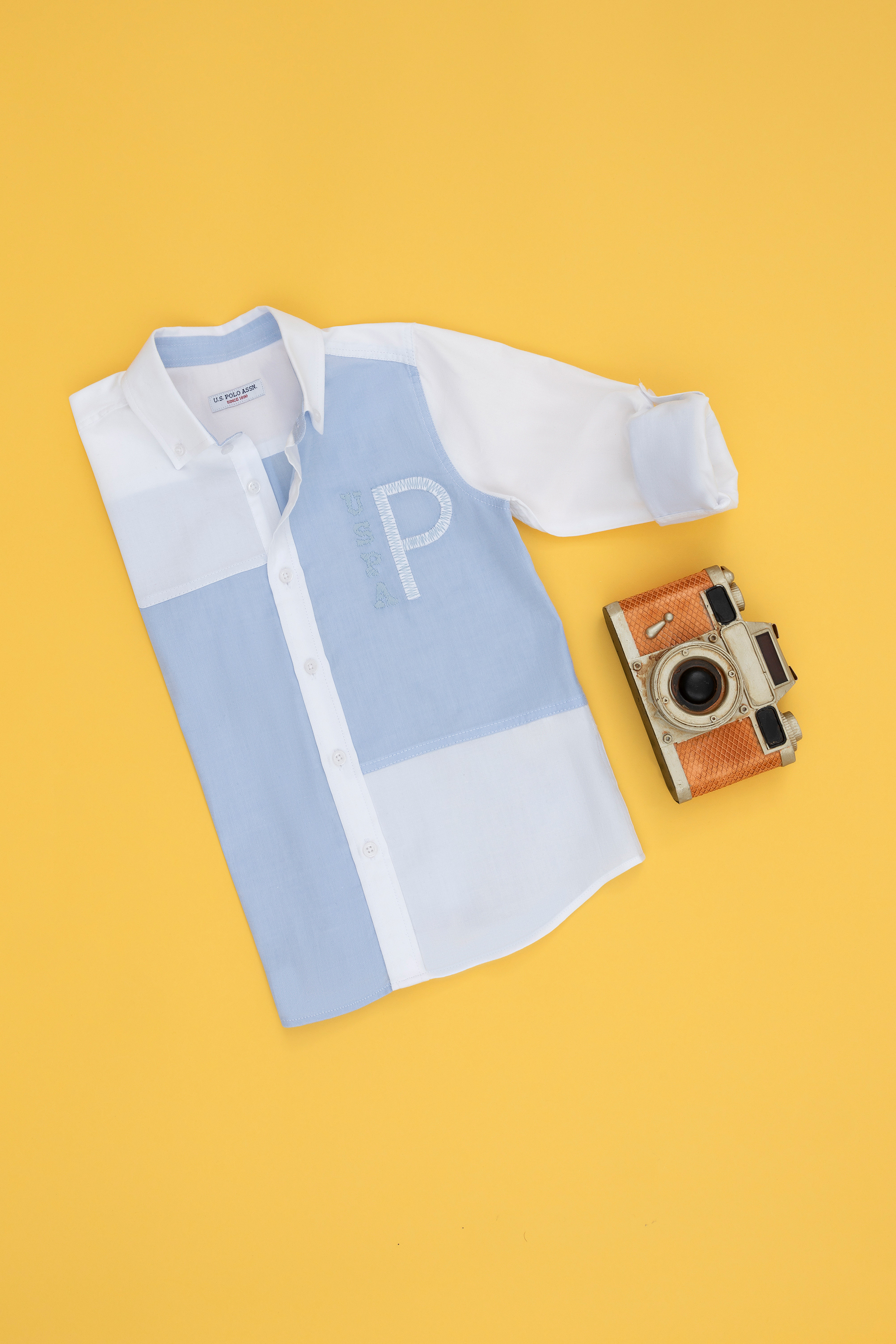 

Сорочка US Polo Assn G083SZ0040ZAYNENKIDS_VR036_7_8, синий-белый, 122-128, G083SZ0040ZAYNENKIDS_VR036