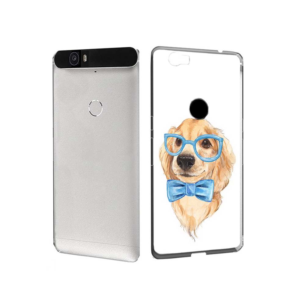 

Чехол MyPads Tocco для Huawei Nexus 6P Собака интеллигент (PT17717.24.159), Прозрачный, Tocco