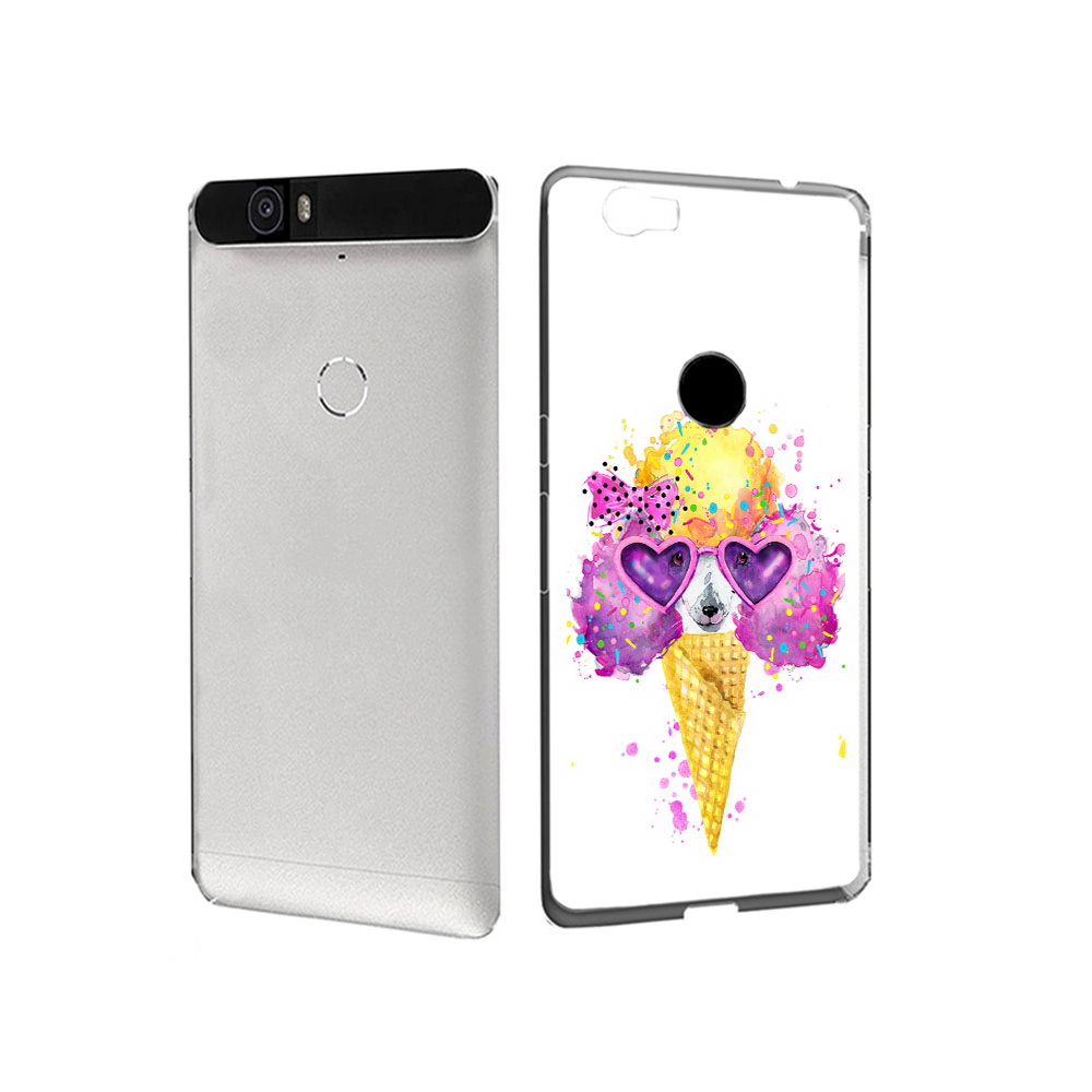 

Чехол MyPads Tocco для Huawei Nexus 6P Рожок (PT17717.24.146), Прозрачный, Tocco