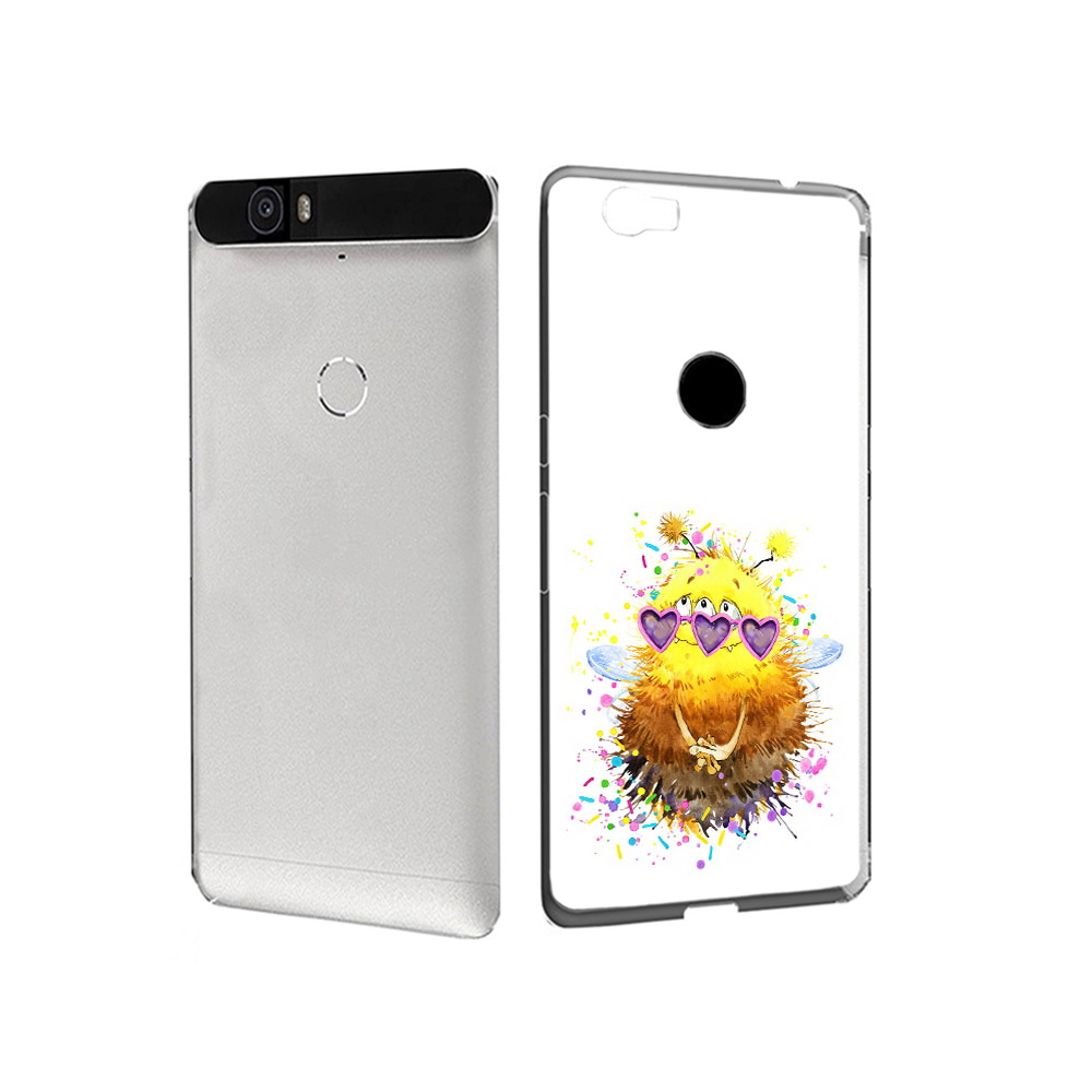 

Чехол MyPads Tocco для Huawei Nexus 6P Пушитый шмель (PT17717.24.143), Прозрачный, Tocco