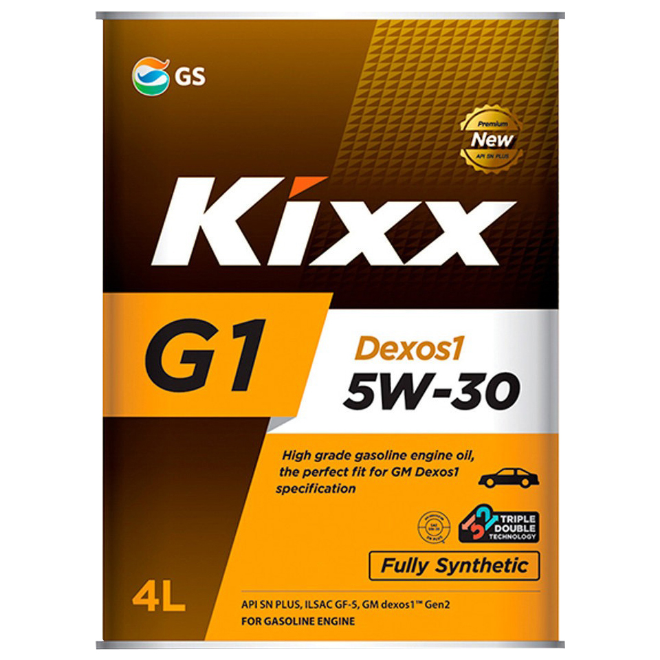 

Моторное масло Kixx G1 Dexos1 Gen2 5W30 API SN Plus/ILSAC GF5 4л