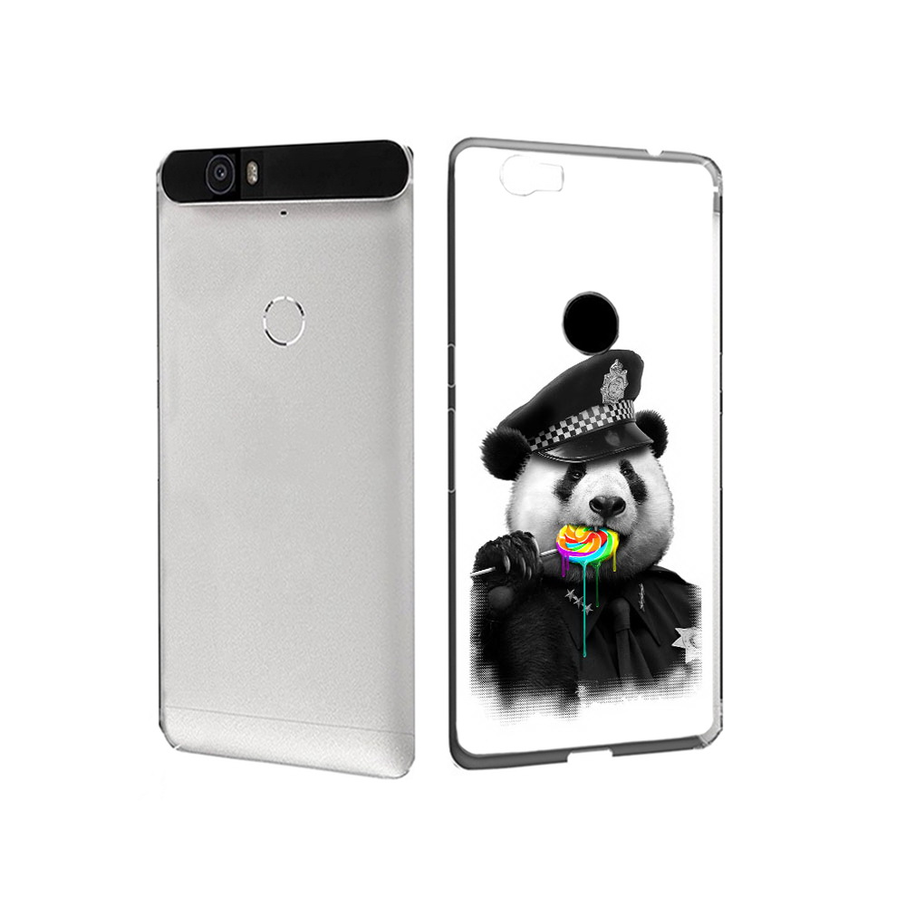 

Чехол MyPads Tocco для Huawei Nexus 6P Панда полиция (PT17717.24.130), Прозрачный, Tocco