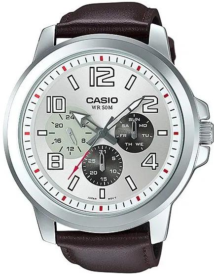 фото Наручные часы мужские casio mtp-x300l-7a