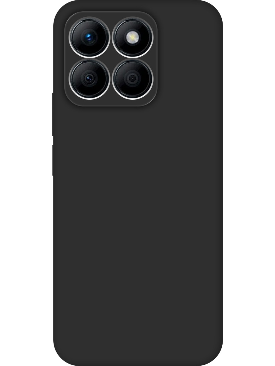 

Силиконовый чехол на Honor X8b матовый черный, 781973213