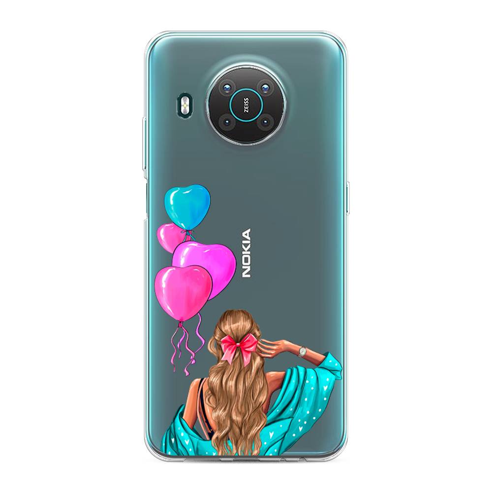 

Чехол Awog на Nokia X10 / Нокиа X10 "День Рождения", Голубой;розовый;бежевый, 124750-7