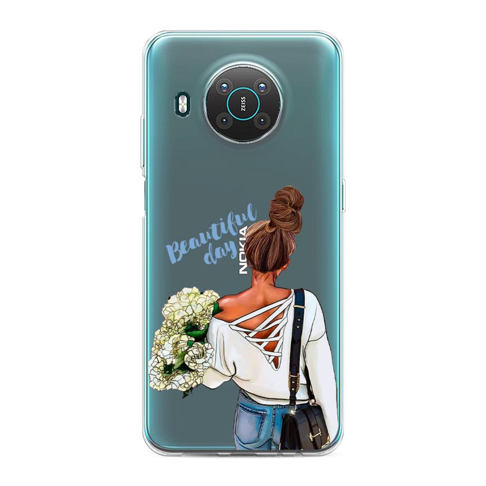 

Чехол Awog на Nokia X10 / Нокиа X10 "Beautiful day vector", Коричневый;белый;зеленый, 124750-6