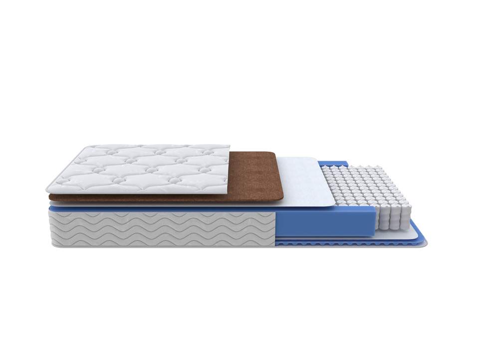 

Матрас анатомический Академия сна Unique Base Light Duo 120x195 см, Белый, Base Light Duo