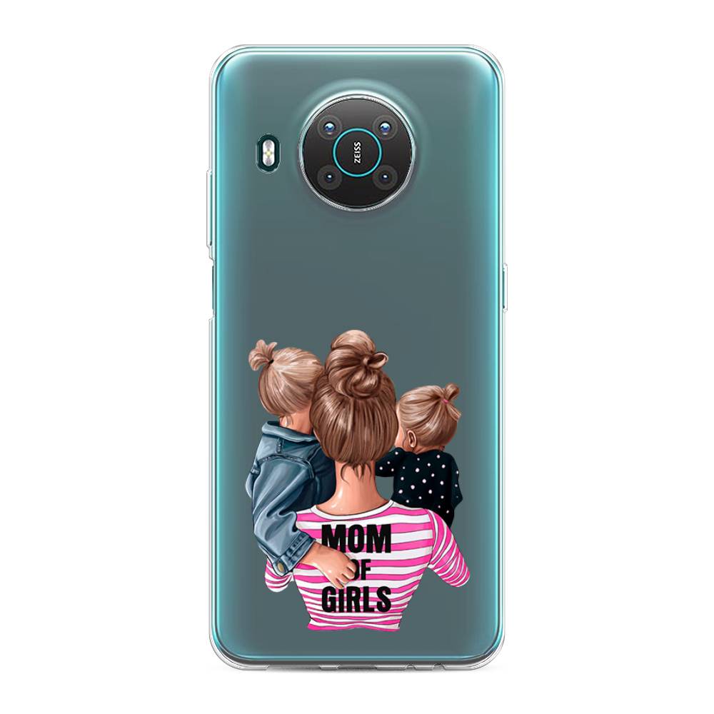 фото Чехол awog "mom of girls" для nokia x10