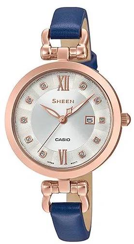 фото Наручные часы женские casio she-4055pgl-7a