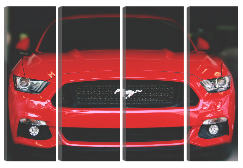 

Большая модульная картина Автомобиль Ford Mustang. PR-993 162x100см