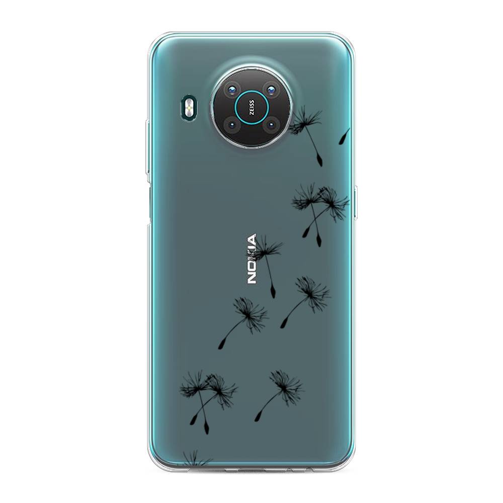

Чехол Awog на Nokia X10 / Нокиа X10 "Летящие одуванчики", Черный, 124750-8