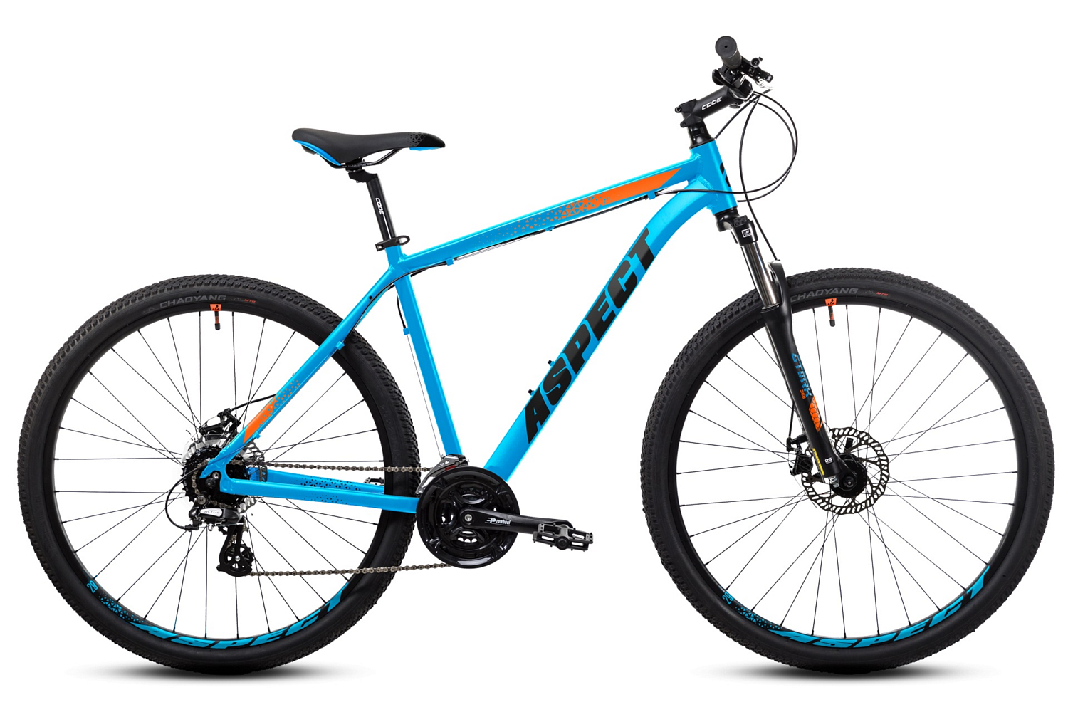 фото Велосипед aspect ideal 29 2022 18" blue/orange