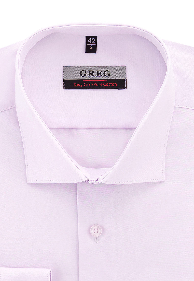 

Рубашка мужская Greg 01-00003973 розовая 44, Розовый, 01-00003973