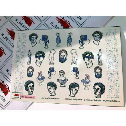 

Слайдер-дизайн N-DESIGN, MD-13, Interference, Разноцветный