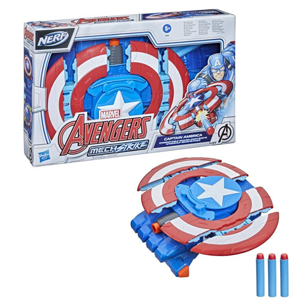 

Экипировка на руку Hasbro Avengers F0265 Нерф Капитан Америка