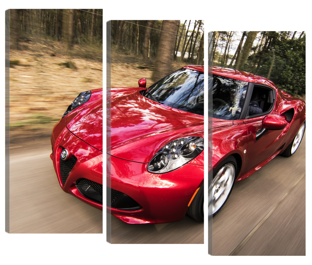 

Большая модульная картина Автомобиль Alfa Romeo. PR-1020 158x121см