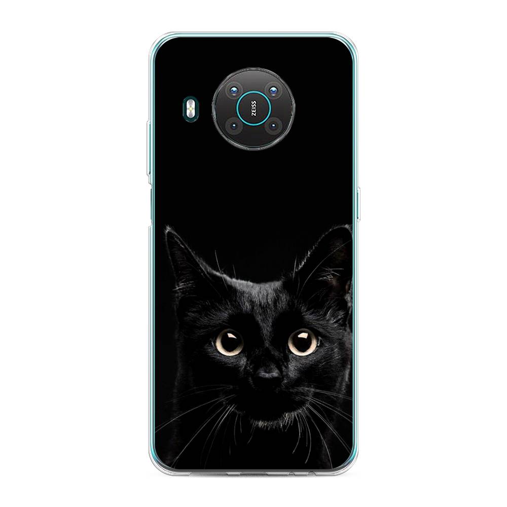 

Чехол Awog на Nokia X10 / Нокиа X10 "Добрый кот", Черный, 124750-1
