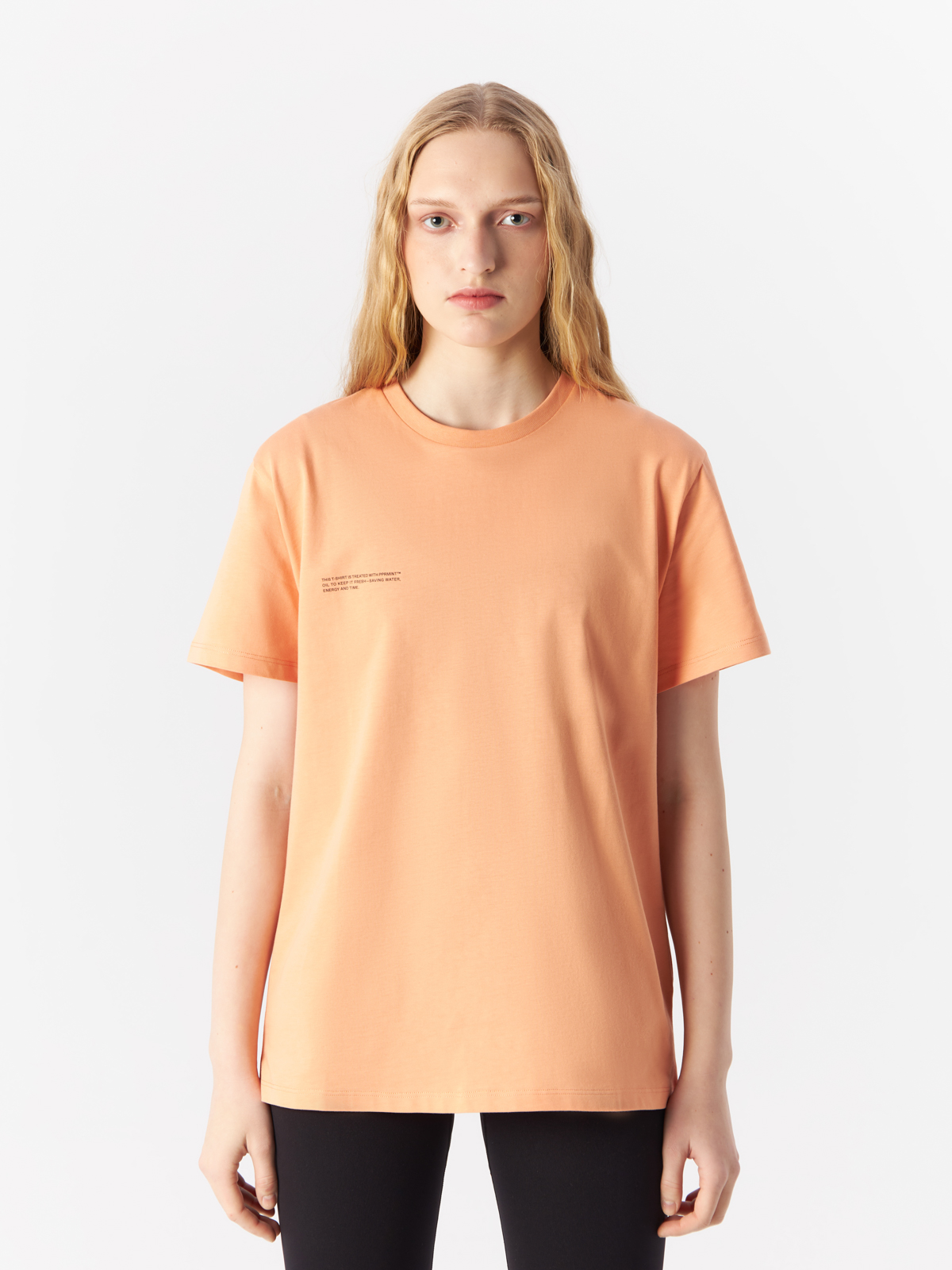 

Футболка женская Pangaia 10000287 оранжевая 2XS, Оранжевый, 365 Organic Cotton T-Shirt