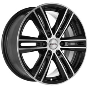

Диск литой R17 7.5J 6x139.7/106.1 ET25 X-trike X-124 BK/FP 67565