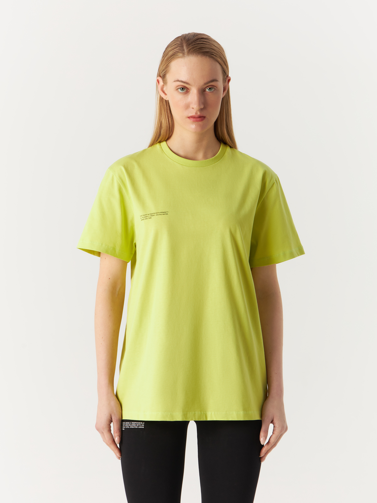 

Футболка женская Pangaia 10000287 зеленая XS, Зеленый, 365 Organic Cotton T-Shirt