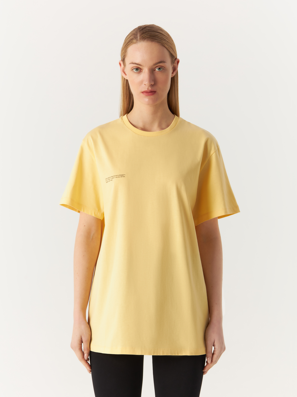 

Футболка женская Pangaia 10000287 желтая XS, Желтый, 365 Organic Cotton T-Shirt