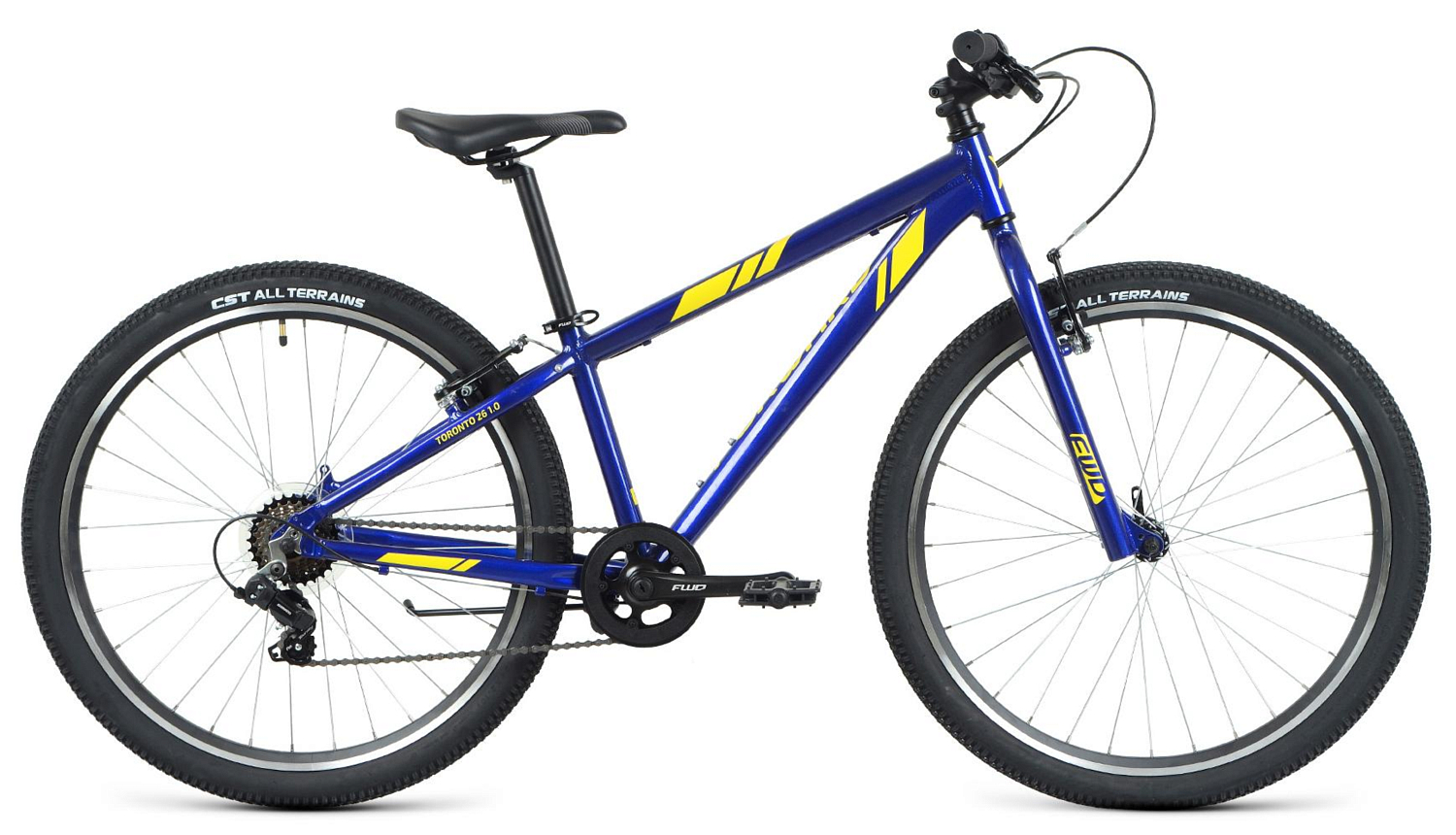 фото Велосипед forward toronto 26 1.2 2022 13" синий/желтый