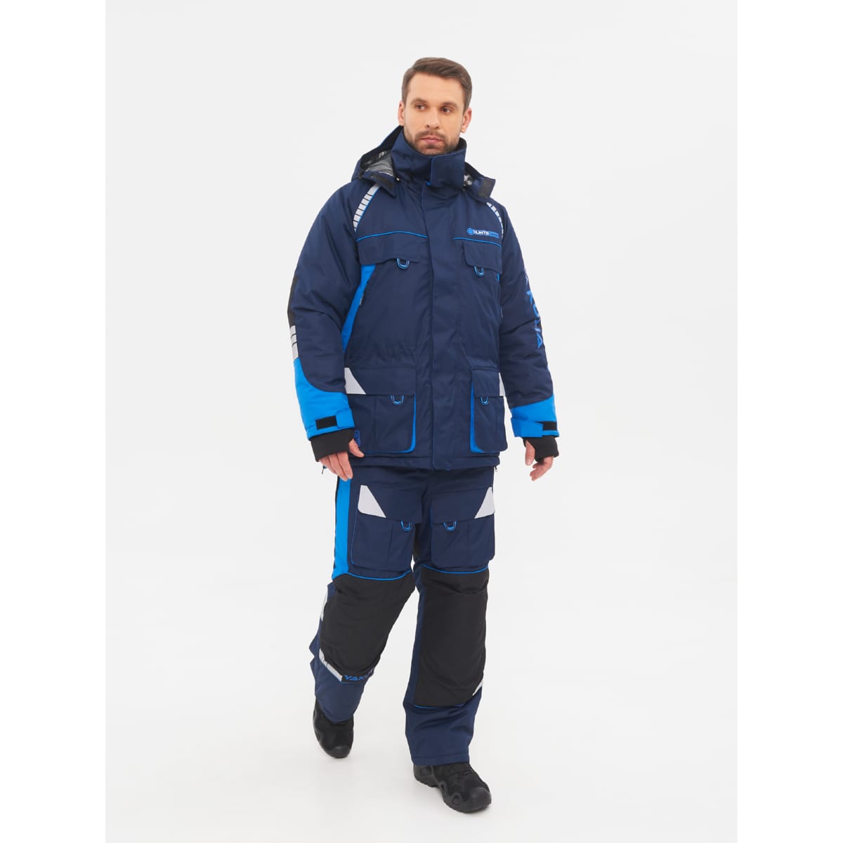 

Костюм зимний Huntsman Yakutia ткань Galaxy Breathable цвет Тёмно-синий 52-54, 182-188, Yakutia