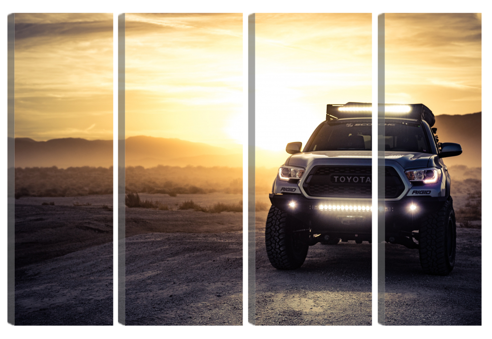 

Большая модульная картина Toyota tacoma. Автомобиль. PR-1025 162x100см