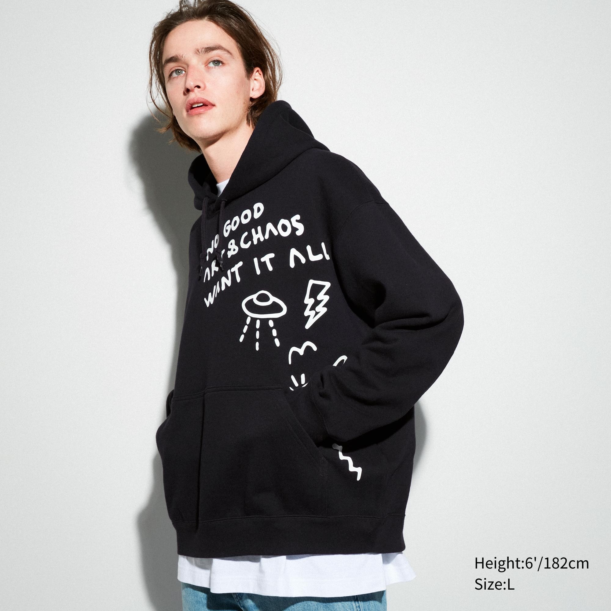 

Худи мужское UNIQLO 460292COL09 черное 2XS (доставка из-за рубежа), 460292COL09